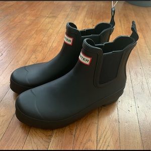 Hunter Original Chelsea Waterproof Ankle Boots